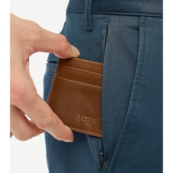 NWT J.CREW Men's Slim Fit TruTemp Chino Pant in Dark Midnight, 36/30 - Picture 2 of 9